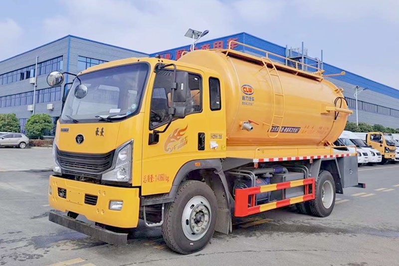 Sewage suction trucks