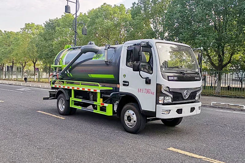 Forland 5 Cubic Meter Sewage Suction Truck